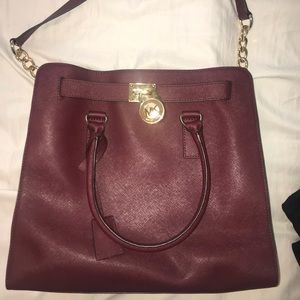 Michael Kors dual strap bag
